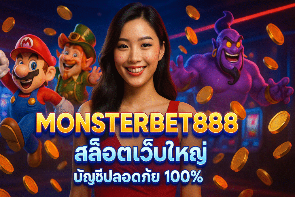 MONSTERBET888 สล็อตเว็บใหญ่ บัญชีปลอดภัย 100%