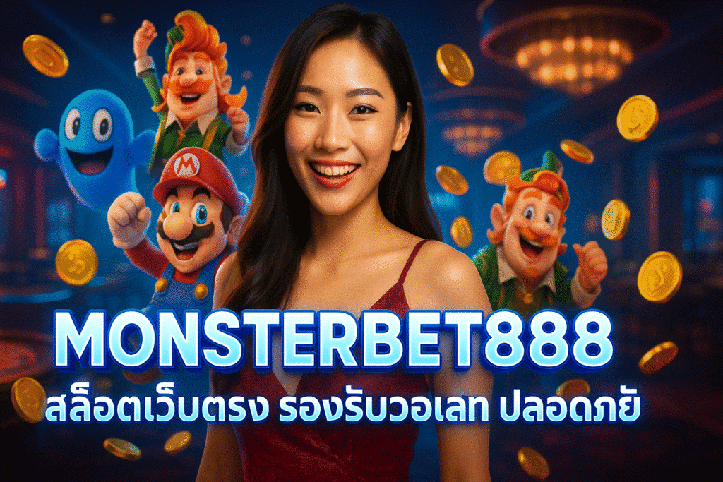MONSTERBET888 สล็อตเว็บตรง รองรับวอเลท ปลอดภัย