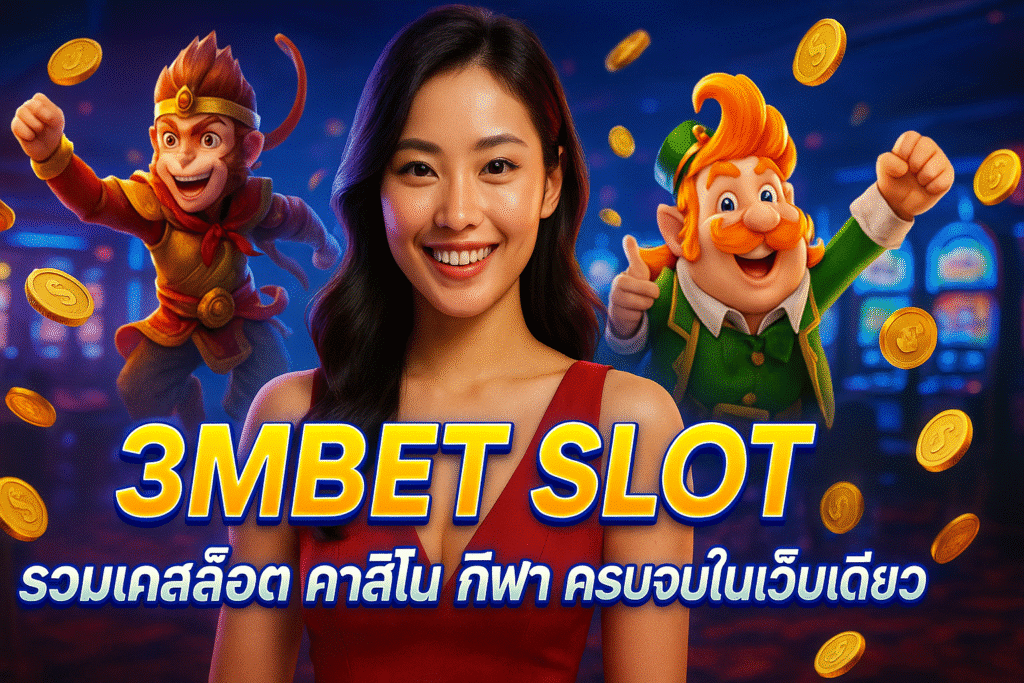 3MBET SLOT รวมสล็อต คาสิโน กีฬา ครบจบในเว็บเดียว